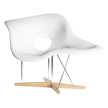 Organic Design Icon Lounge Chair 3D model image 1 