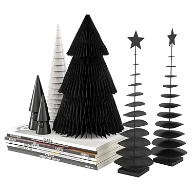 Premium Christmas Decoration 3D Model 3D model image 1 