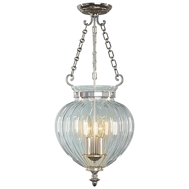 Elstead Pendant Light FP-P-M-POL-NCKL 3D model image 1 