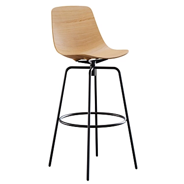 Blu Dot Clean Cut Swivel Barstool