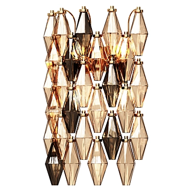 Elegant Wall Sconce Luca L09024.92 3D model image 1 