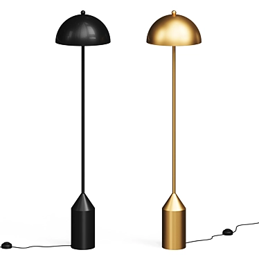 Modern Floor Lamp, Lighting Fixture 3D model image 1 