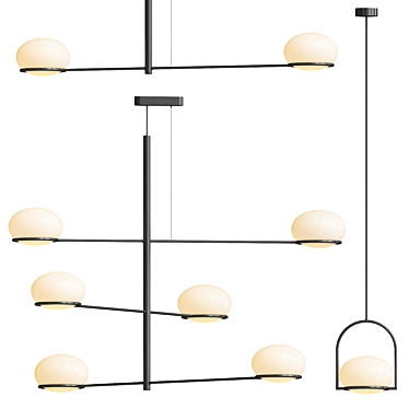 Modern Coco Lighting Collection 3D model image 1 