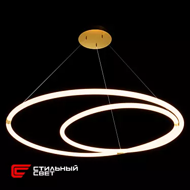 Delores LED Pendant Light 3D model image 1 