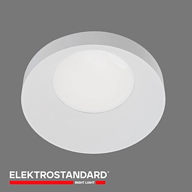 Elektrostandard 111 MR16 Disc Ceiling Spotlight 3D model image 1 