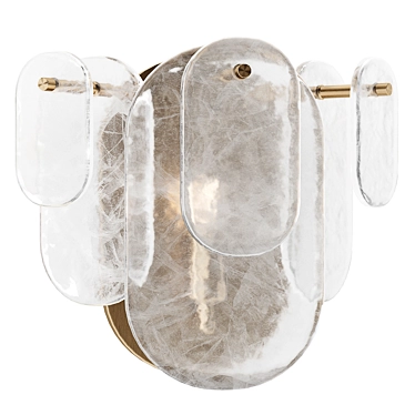 Crystal Accent Wall Sconce 3D model image 1 