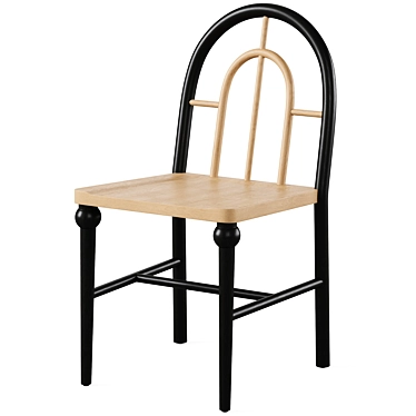 Chic Fern Dining Chair by Anthropologie 3D model image 1 