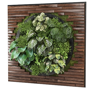 Modern Vertical Garden Set 1139 3D model image 1 