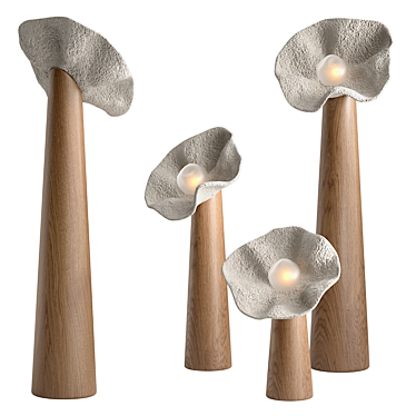 Bloom floor lamp by JOANNE ODISHO