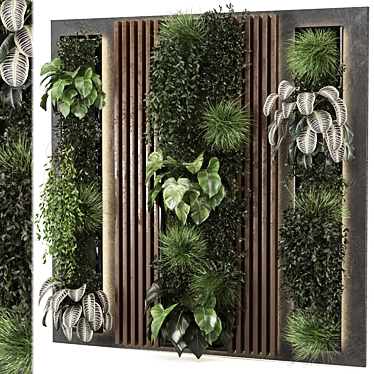 Vertical Set 1145 Indoor Garden 3D model image 1 