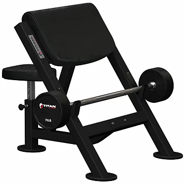 Titan Preacher Curl Bench V2