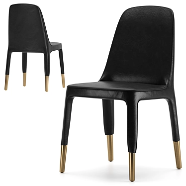 Modern Ester 691 Chair Design 3D model image 1 