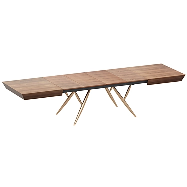 Foldable Dining Table Eleonora 3D model image 1 