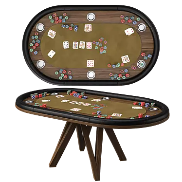 Veranda 72" Texas Hold&#39;em Poker Table