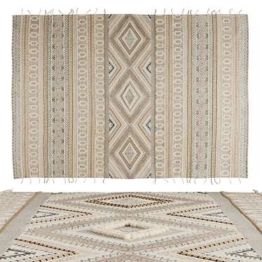 Ethnic Tkano Rug 160x230 3D model image 1 