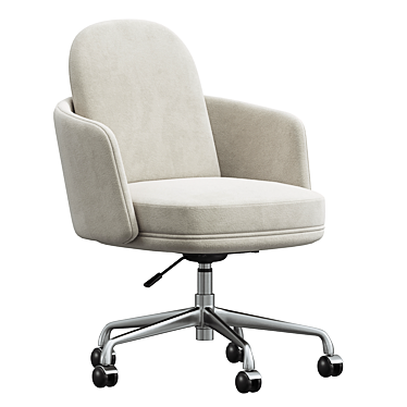 Vega Ergonomic Desk Chair 3D model image 1 