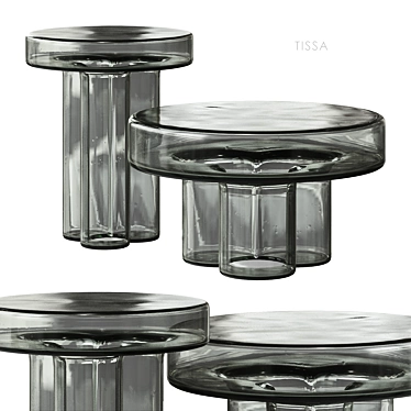 Cosmo Coffee Table Set 3D model image 1 