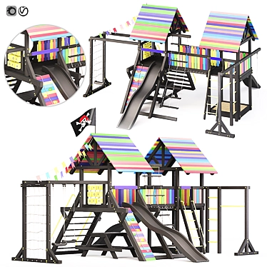 Savushka Black Edition Playground 3D model image 1 