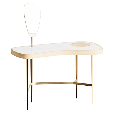 Elegant Vanity Table | Bonaldo 3D model image 1 