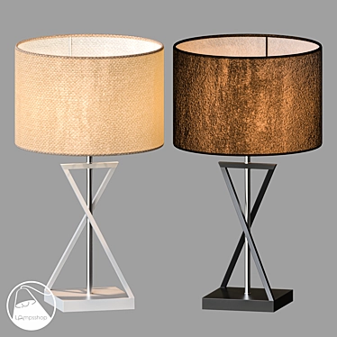 Contemporary Table Lamp RUTA 3D model image 1 