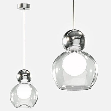 OM Hanging lamp Crystal Lux MURCIA SP1.2 CHROME