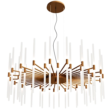 The Line Pendant Lamps Collection 3D model image 1 