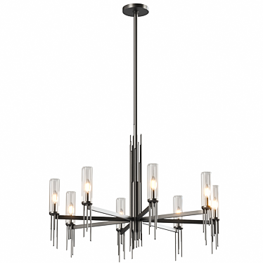  Contemporary Chandelier Lighting Fixture 3D model image 1 