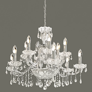 OM Chandelier Crystal Lux BLANCA re SP12