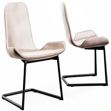 Modern Flamingo Chair by Cattelan Italia 3D model image 1 