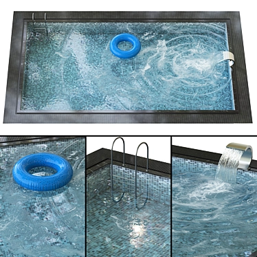 Product Description Translation: "Имеет красивый рендер."

Proposed Title: Elegant Render Swimming Pool 3D model image 1 