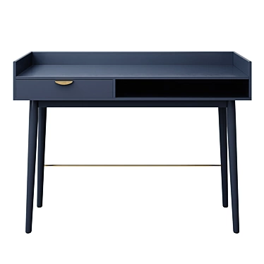 PENELOPE Dark Blue Console Table 3D model image 1 