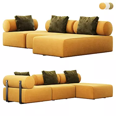 Modular sofa Domkapa Shinto Sofa Composition 03