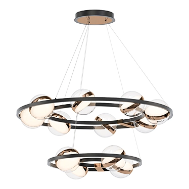 Saturna-CH Ring Chandeliers & Light Fixtures 3D model image 1 