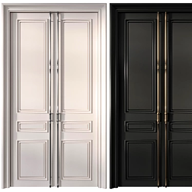 Sophisticated Entrance Door Collection 3D model image 1 