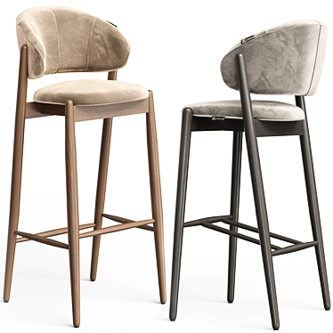 Bar Stools: Family Look Collection 3D model image 1 