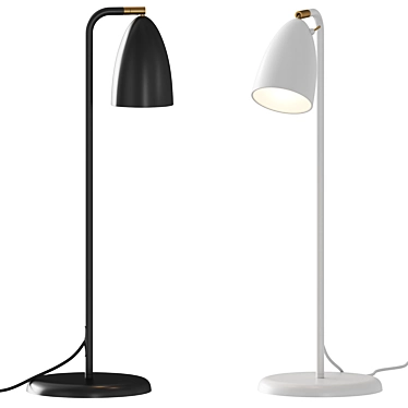 Sleek Nexus Table Lamp 3D model image 1 