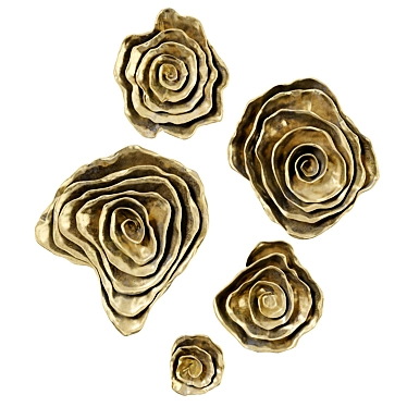 Jamie Young Freeform Floral Wall Plaques