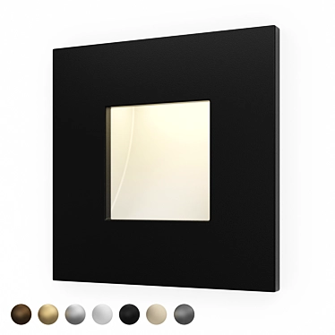 Square LED recessed luminaire for illuminating stair steps Integrator IT-763