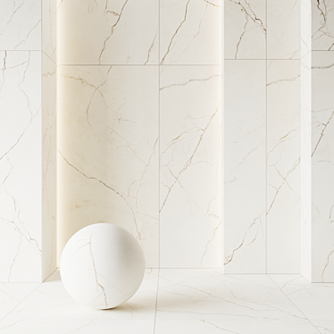 Marble porcelain tiles set 1