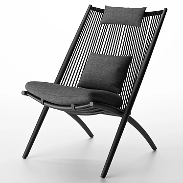 Outdoor Aloha Lounge Chair - XK04 3D model image 1 