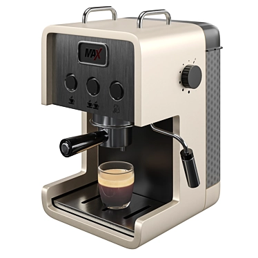 Premium Espresso Coffee Machine, 3D Model 3D model image 1 