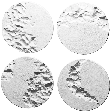 Gypsum Panel Set 3D model image 1 