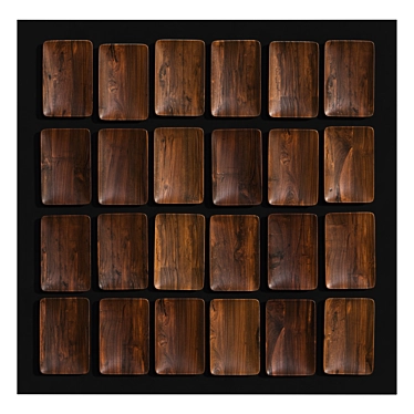 Wooden Plates Wall Decoration