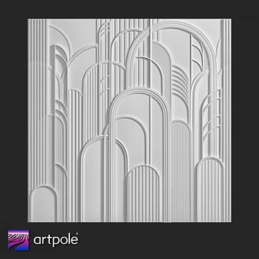 German Technology Gypsum Panel 3D model image 1 