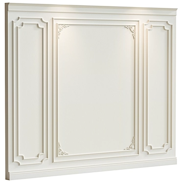 Decorative plaster with molding #022