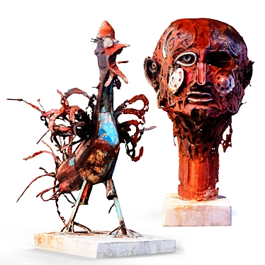 Recycled Metal Sculptures