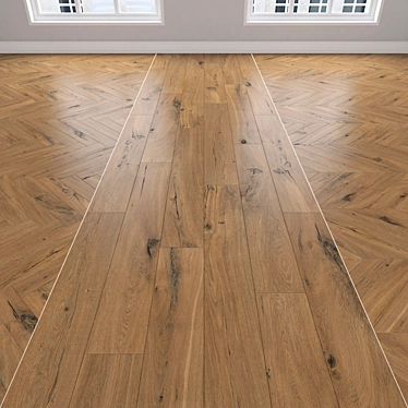 Oak Parquet Collection - Versatile Designs 3D model image 1 