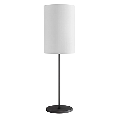 Elegant Idol Table Lamp 3D model image 1 