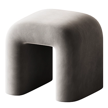 Chic Tate Stool | Lulu & Georgia 3D model image 1 