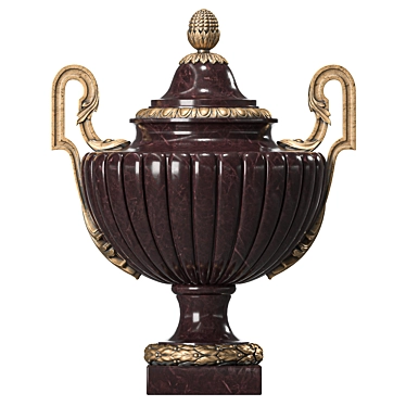 Antique Leonardo Vase Art 123 3D model image 1 